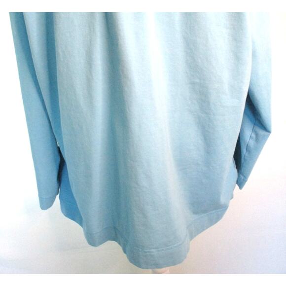 Cj Banks Women's Plus Long Sleeve Full Zip Blue Warm Up Jacket Size 1X - Picture 7 of 10